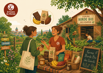 Quinzaine du Commerce Equitable - Vente à la Ferme Bio